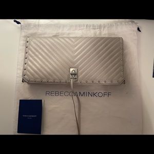LIKE NEW Rebecca Minkoff Edie studded clutch